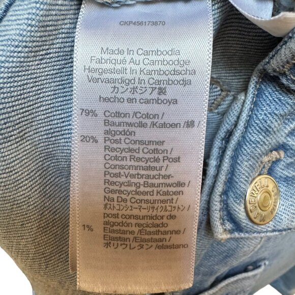 Madewell The Perfect Vintage Jean‎ Straight Leg High-Rise Boho Minimalist 27 - Picture 5 of 5